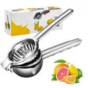 Lemon Squeezer Stainless Steel Citrus Juicer Juice Press Squeezer for Lemons ...