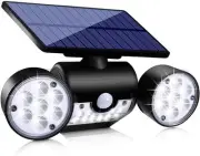 Solar Lights Outdoor, Motion Sensor Security Wall 1 Pack, 1 Pack