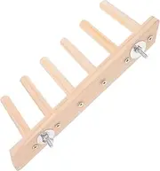 BESPORTBLE 6-Step Cat Wall Shelf Wooden Climbing Frame Stairs Wall-Mounted Cat Climber for Living Room Bedroom