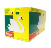 Swan Extra Slim Cigarette Smoking Filter Tips 120 tips per pack