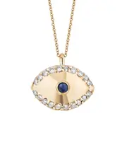 Ariana Rabbani 14K 0.1 ct. tw. Diamond Evil Eye Necklace