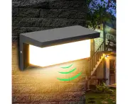 18W LED Outdoor Wall Light with Motion Sensor Waterproof