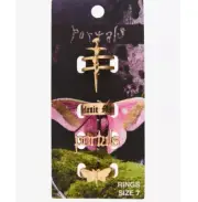 Melanie Martinez Portals Icon Ring Set (IN HAND) INTERNATIONAL SHIP