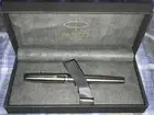 PARKER Sonnet Fountain Pen Stainless Steel with Palladium Trim Fine Nib 1931509
