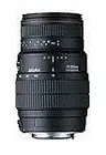 NEW SIGMA LENS 70-300mm f/4-5.6 DL Macro Super Zoom SLR Camera Lens New in Box