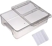 Tofficu Under Desk Drawer Storage Organizer Box for Home Office Sundries Container for Stationery Cables and Items Versatile and Private Storage