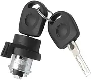 Car Ignition Starter Switch for Skoda for Octavia 2 MK2 2004 2005-2013 6L0905855D 8E0905855A Steering Ignition Switch Lock Barrel Cylinder with 2 Keys