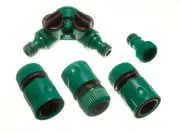 New 24 Packs Of 3 Quick Fix 1 Tool Adaptor 1 Dual Hose Cut Off Connector - Onest