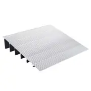 VEVOR Door Threshold Ramp, 6" Rise, 800 lbs Load Capacity, Door Ramp for Whee...