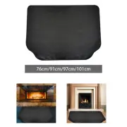 Fireproof Fireplace Mat Fire Retardant Mat for Outdoor Indoor Backyard Beach