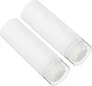 DRESSOOS 2pcs Travel Powder Puff Box Makeup Storage Container for Talcum Powder Color
