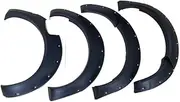 Fender Flares Compatible for Nissan Navara Frontier NP300 2015 2016 2017 2018 2019 2020 Double Cabin Wheel Arch Extension Mudguards(Forged Carbon1)