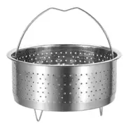 Stainless Steel Steamer Basket Rice Cooker Steamer for Cooker with Handle3759