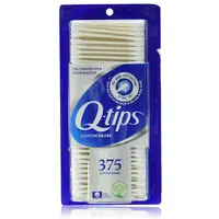 在飛比找PChome24h購物優惠-美國Q-tips紙軸棉花棒一盒375支(100%純棉)