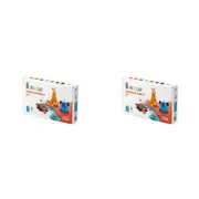 2x 6pc Hey Clay Australian Animals Air Dry Clay Medium Set Toy 22x14cm Kids 3y+