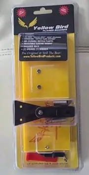 Yellow Bird Planer Board 8" Port Side with Tattle Flag 100P Free Shipping