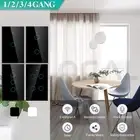 WiFi Switch 1/2/3/4 Gang Smart Home Touch RF Light Wall Panel For Alexa Google