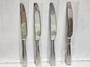 Mikasa Satin Loft Dinner Knives 9 5/8" Stainless 18/10 Flatware Silverware Set 4