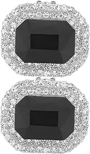[CTIRCHIU] 1Pair Rhinestone Shoe Clips Detachable Bridal Shoe Accessories for Weddings and Special Occasions Elegant Shoe Decorations for Women Fashionable Toe Protection and Style