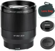 Viltrox 85mm F1.8 Auto Focus Full Frame STM Lens For Nikon Z Z6 Z7 II Z9 Camera