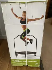 Marcy Fitness Trampoline Mini Rebounder with Handle Jumping Cardio Trainer NEW