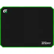 Fortrek Speed MPG102 Gaming Mouse Pad with Non-Slip Rubber Base, Medium Size Mousepad 35x44, Black/ Green