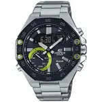 【聊聊甜甜價】CASIO EDIFICE 八角雙顯腕錶 ECB-10DB-1A