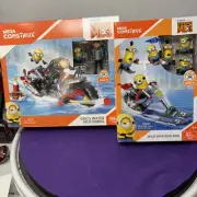 Mega Construx Lot Grus Water Motorbike Minions Waterskied Bike Mint Lego