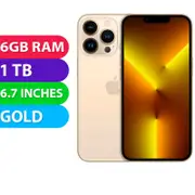 Apple iPhone 13 PRO MAX (1TB, Gold) - Refurbished (Excellent)