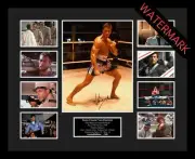 JEAN-CLAUDE VAN DAMME KICKBOXER LIMITED EDT 100 ONLY SIGNED FRAMED MEMORABILIA