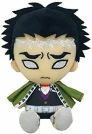 Bandai 8" Chibi Plush Demon Slayer Kimetsu no Yaiba Gyoumei Himejima InStock USA
