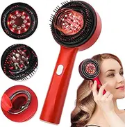 Multi-Functional Hair Brush, Scalp Massager, Hair Oil Applicator for Hair Growth, Rechargeable Red Light Head Massager Scalp with IPX7 Waterproof for Scalp, Hair, Head, Muscle Relax