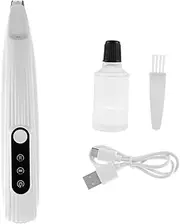 Dog Paw Trimmer with LED Light, USB Rechargeable Cordless Electric Grooming Clippers, Low Noise Pet Hair Shaver for Small Dogs Cats Trimming Around Paws, Eyes, Ears, Face, Rump