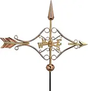 Good Directions 8842PR Victorian Arrow Cottage Weathervane, Polished Copper with Roof Mount