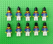 Set Of 10 Imperial solider Lego Minifigure