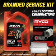 Ryco Oil Filter 5L XPR15W40 Engine Oil Service Kit for Porsche 924 Turbo 80-82