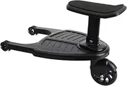 Stroller Board, City Select Strollers, Stroller Board with Detachable Seat, Buuggy Board Stroller Stand for 2 Kids