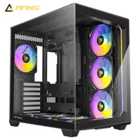 在飛比找PChome24h購物優惠-Antec 安鈦克 C5 ARGB(B) ATX 海景房 背