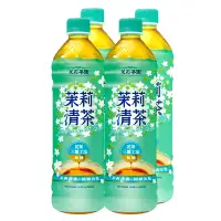 在飛比找Yahoo奇摩購物中心優惠-茉莉茶園-無糖茉莉清茶-585ml*4入