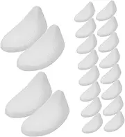 LALADEFIEE 10 Pairs Shoe Stretcher Espresso Measuring Cups Small Vacuum Cleaner Bottle Opener Mini Vial Openers Coffee Accessories Decor Hair Clips for Use Foam White
