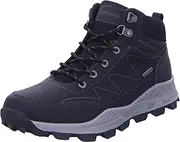 [KangaROOS] Men's K-tm Justin RV Snow Boots, Jet Black Steel Grey, 12 AU
