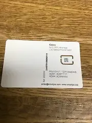 Cisco Nano Sim Card NFC Milenage