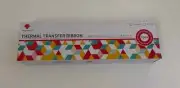 Phomemo Thermal Transfer Ribbon for P831 Portable Printer - 2 Rolls - P-215BK