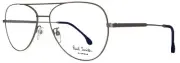 PAUL SMITH Angus V2 PSOP006V2-01 Women's Silver-Tone Metal Eyewear RX Optcal