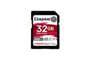 SD Memory Card Kingston 32GB V90 UHS-II Canvas React Plus SD 8K/3D/VR Cameras