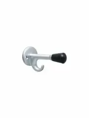 Robe/Coat Hook Diecast Zinc with Satin Chrome Finish