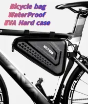 Mountain Bike Bicycle Triangle Hanging Bag Cycling Tube Frame Bag Rainproof