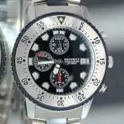 BEUCHAT SILLAGE DIVERS MENS WATCH BLACK DIAL STAINLESS STEEL 200M