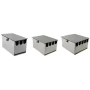 Universal Knife Block Knife Storage Organizer Multi Grids Storage