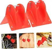 Yardenfun Climbing Rope Edge Protectors 2 Pack Downhill Rope Protectors Mountaineering Accessory